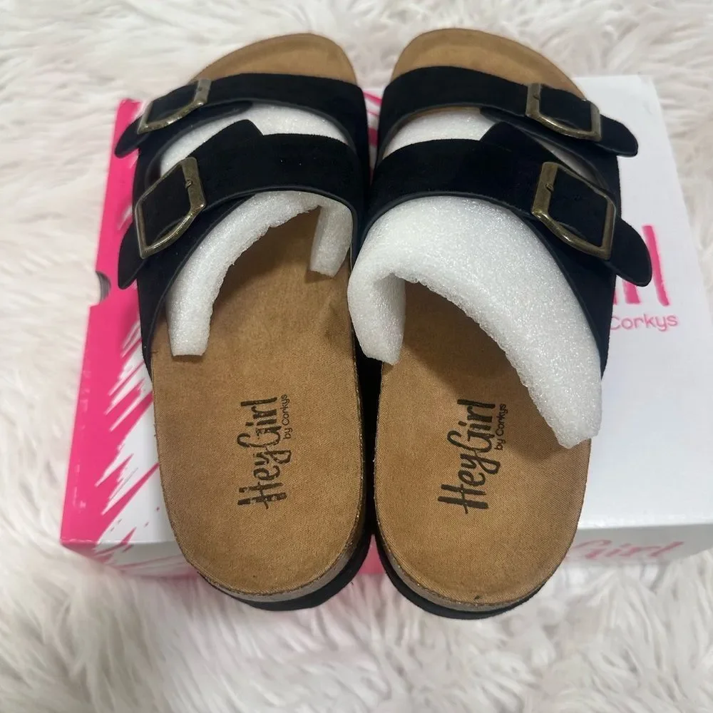 Corkys Wannabie Platform Sandals NIB